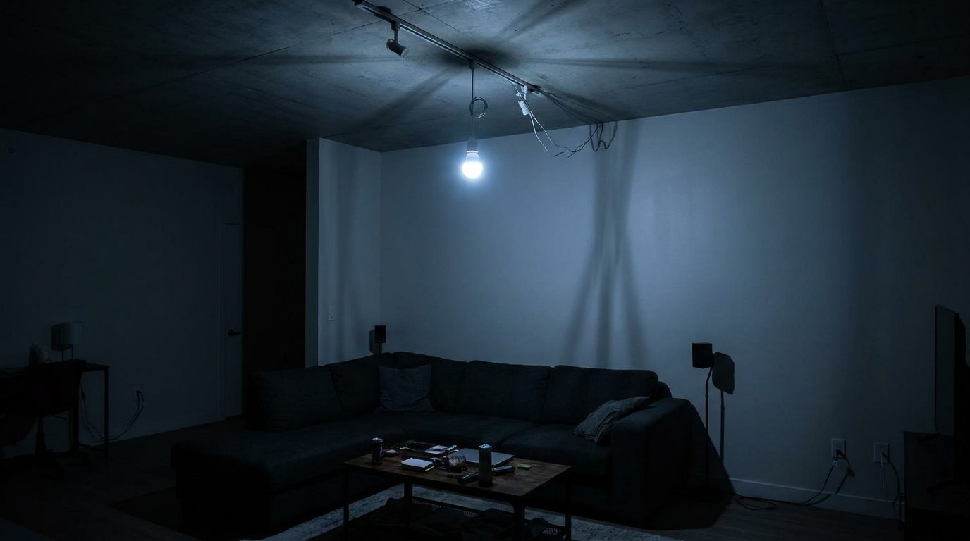 Erros de iluminação na obra: fonte subdimensionada, perfil errado e IRC baixo
