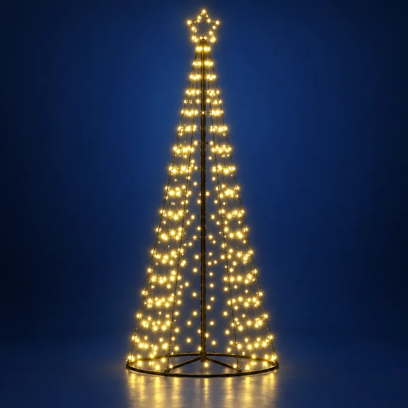 Árvore de pisca 3 m, 500 LEDs