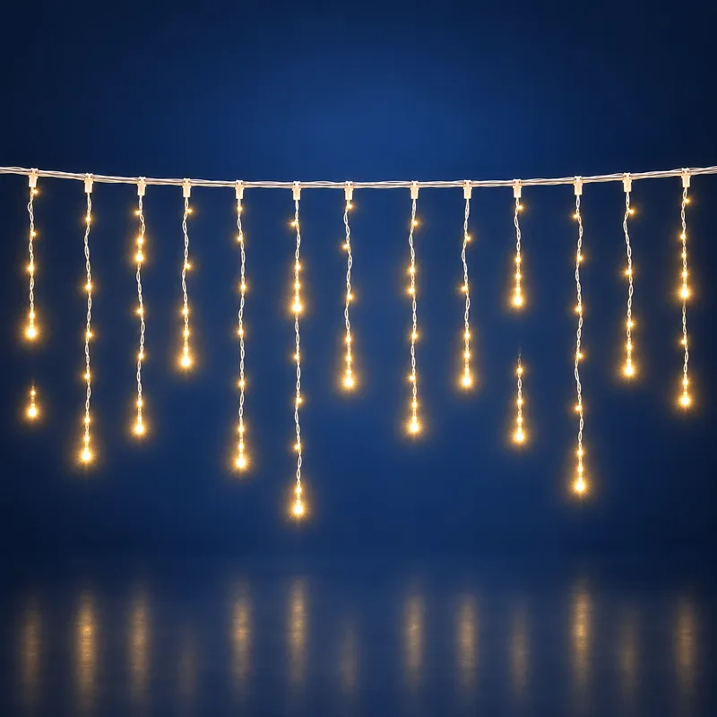 Cascata chuva de meteoro 400 LEDs 9 m