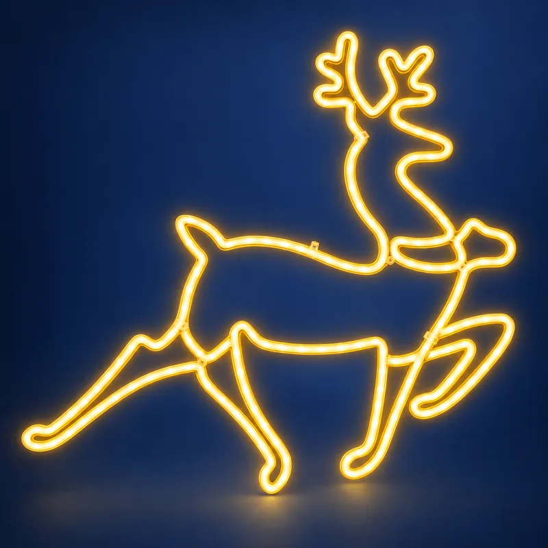Cervo de LED 40 x 35 cm