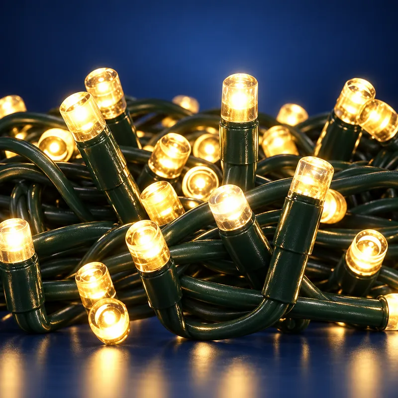 Cordão ultra blindado 100 LEDs 10 m