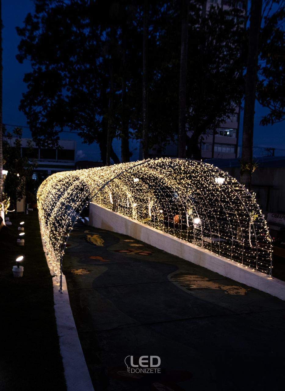 Túnel de luz de Natal da LED DONIZETE